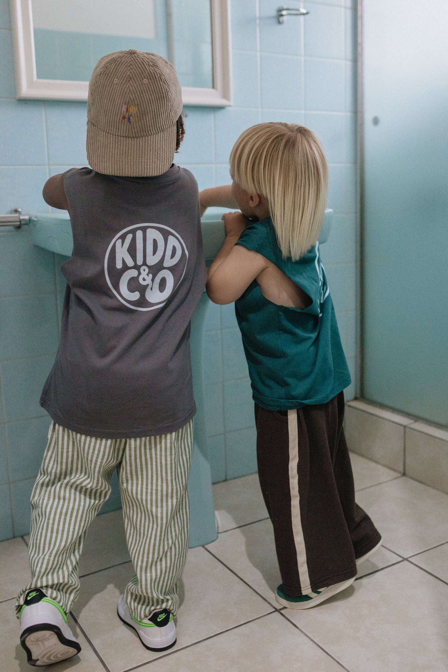 Dark Grey Bali Beach Vest