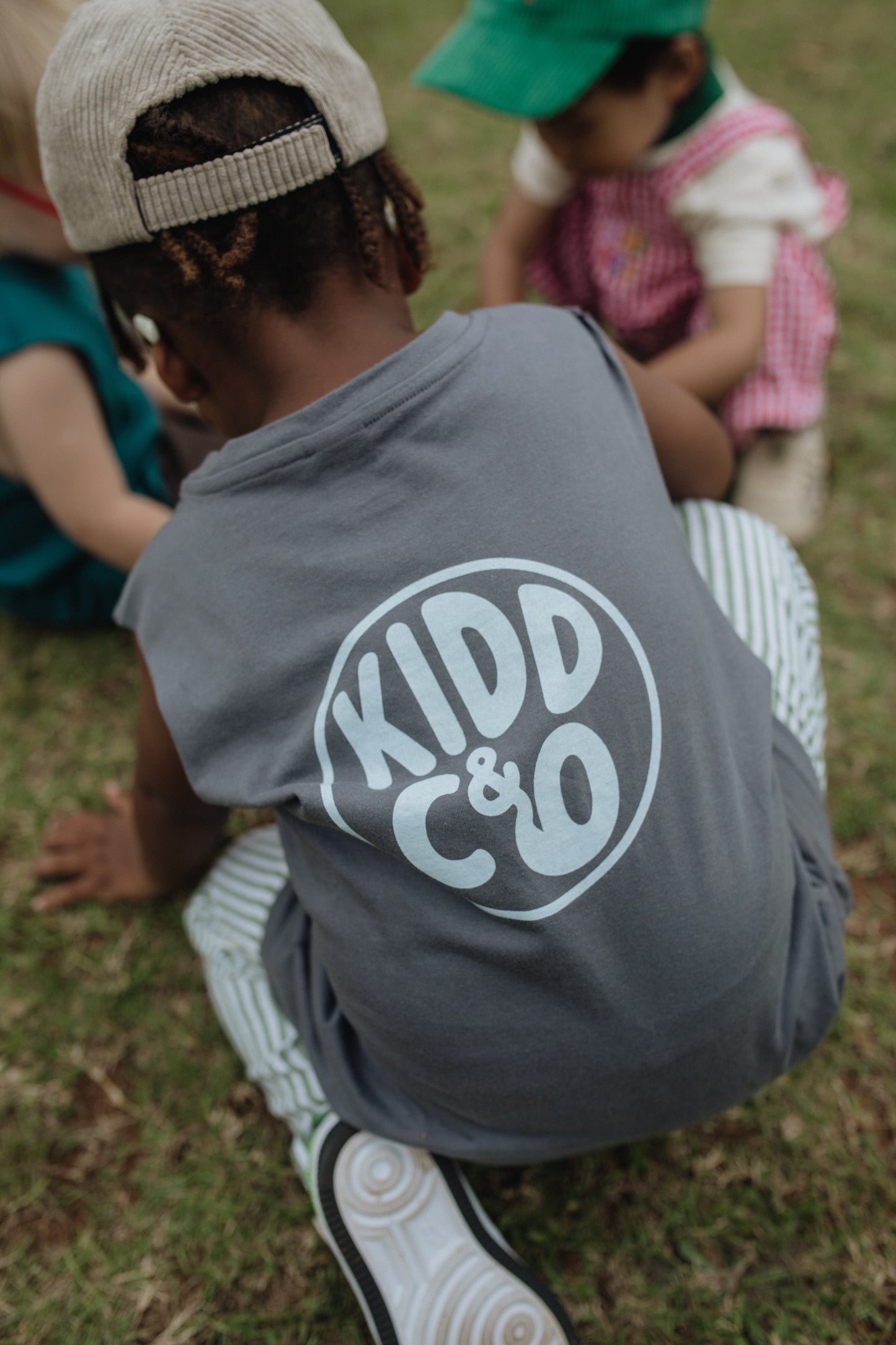 Dark Grey Bali Beach Vest