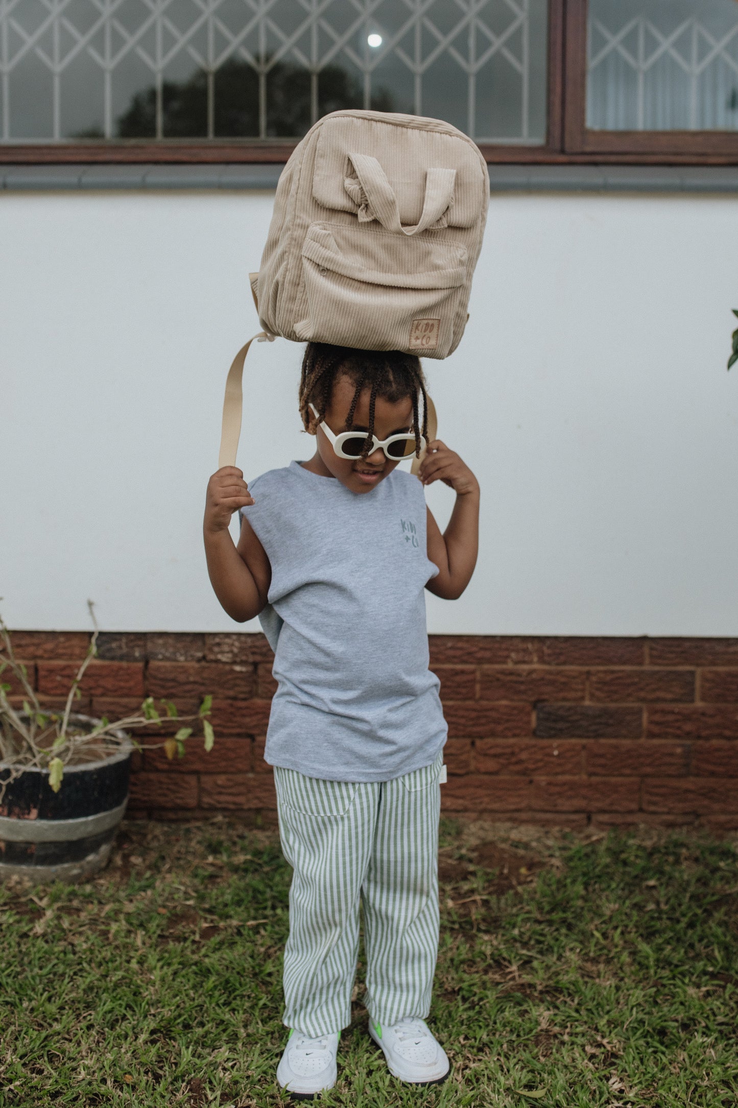 Light Grey Bali Beach Vest