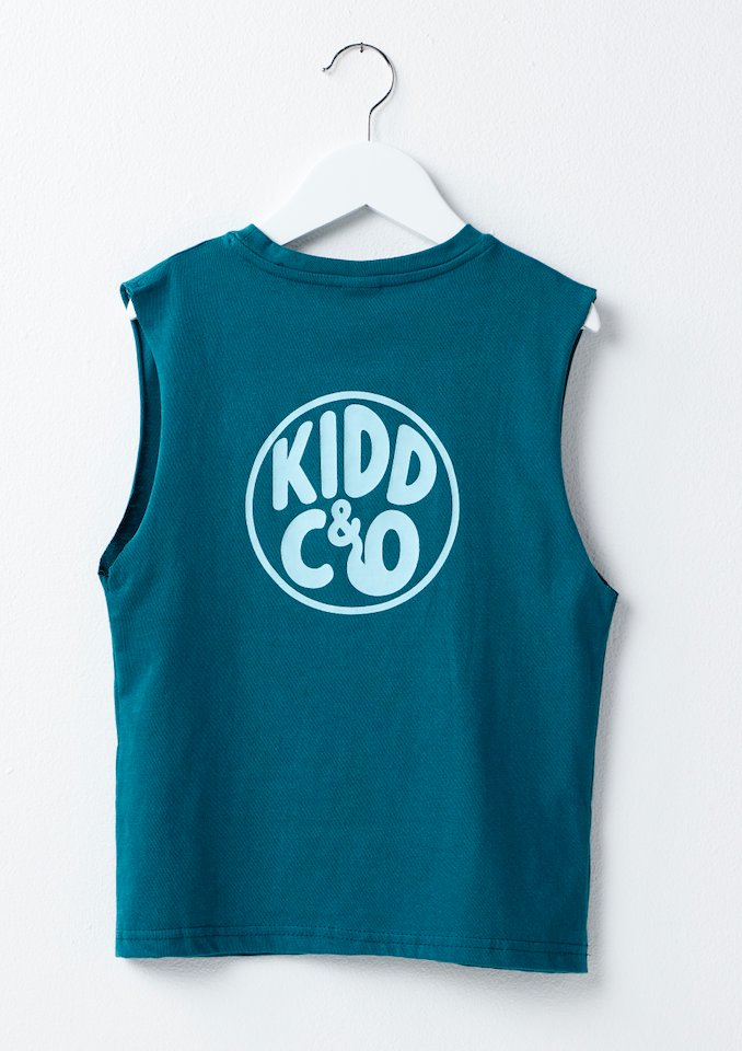 Teal Bali Beach Vest