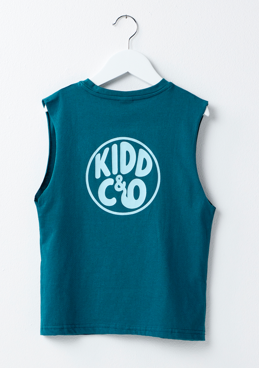 Teal Bali Beach Vest